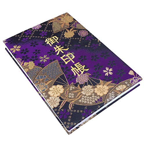 【gn224　紫　刺繍デザイン御朱印帳です gn224 紫 刺繍デザイン御朱印帳です booboo2618様専用】新カラー