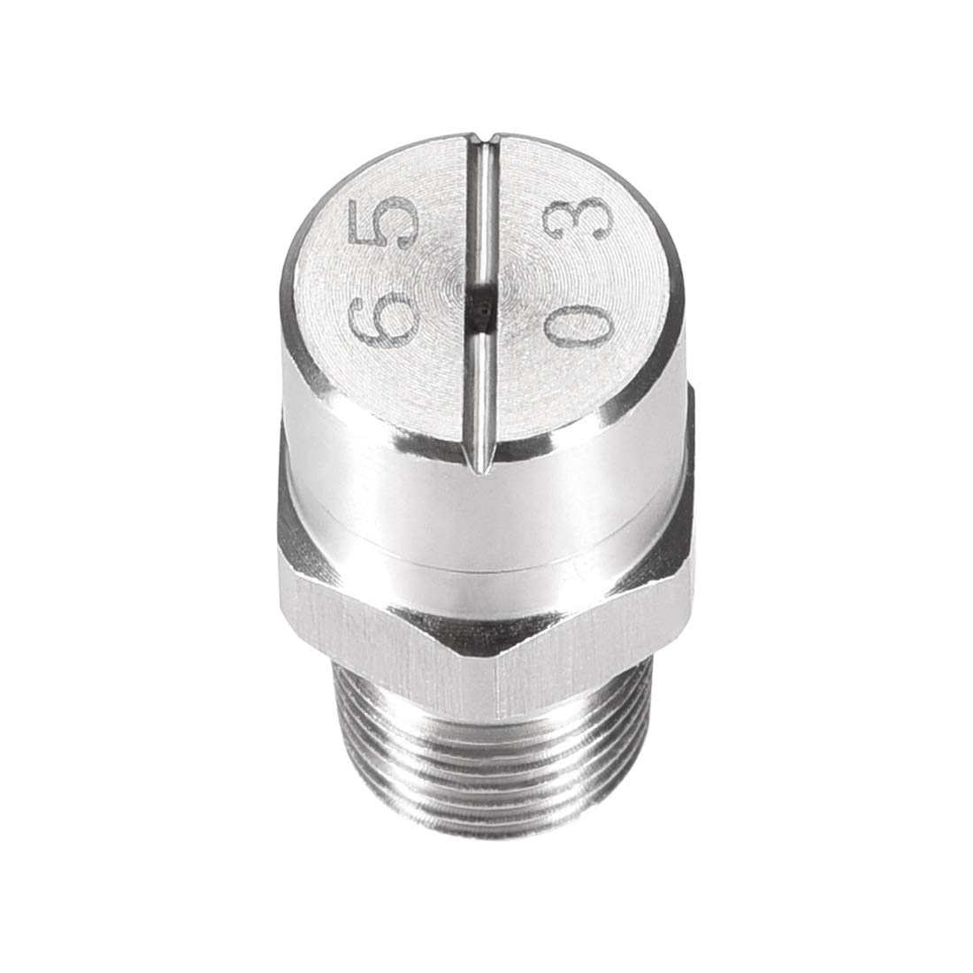 Buse à Jet Plat En Inox 304 - 65° - Filetage 1/4" (3.6 Mm) - Pour Nettoyeur Haute Pression - Lot De 10 - 12