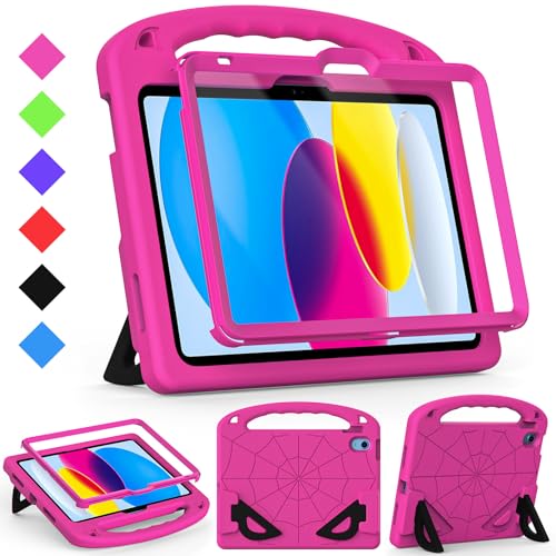 Coque iPad 11 pouces 2025 antichoc rose pour les trajets en voiture