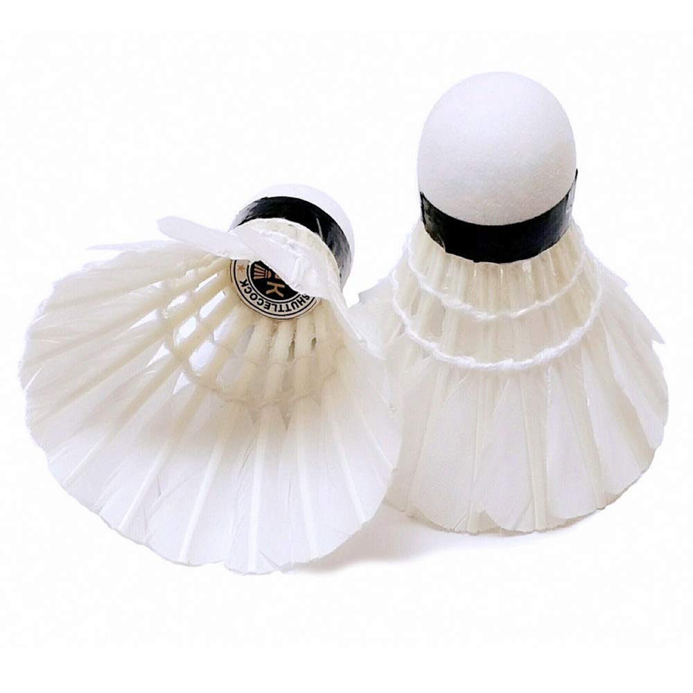 Badminton cShuttlecock Gold Series Pack of 10 White Shuttle Cock