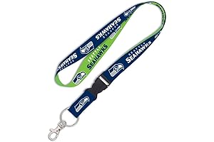 WinCraft Seattle Seahawks NFL Team Detachable Lanyard with Key Ring