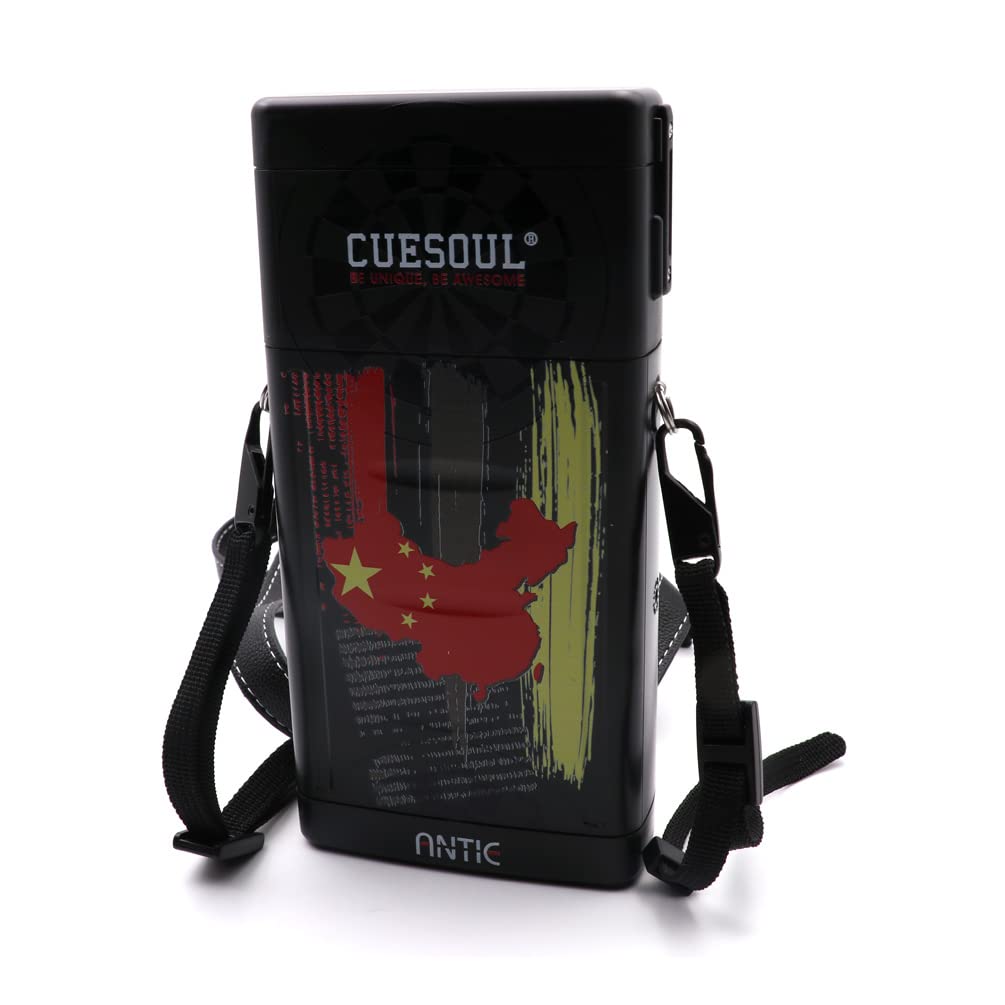Étui Fléchettes Rigide USA Gear - Pour 8 Fléchettes + Accessoires