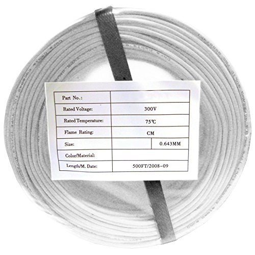 Cable Central LLC Shielded Security/Alarm Wire, Gray, 18/4 (18AWG 4 Conductor), Stranded, CM/Inwall Rated, Pullbox, 500 Feet