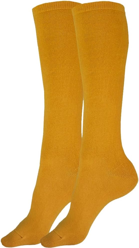 juDanzy Solid Knee High Socks for Sports or School Uniforms