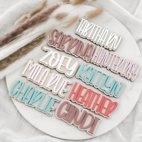 Custom Name Magnet for Locker - Personalized Fridge Magnet for Artwork Display - Back to School Locker Decor and Accessory - Teacher Gift - Cruise Door Decoration