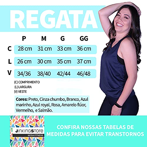 Kit 4 Regatas Femininas Musculação Academia Treino Ginástica Corrida (P)