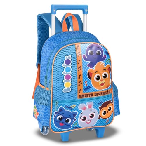 Mochila de Rodinhas Infantil Bolofofos