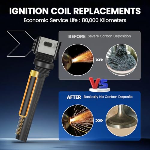 Image of 6 Ignition Coils Pack - Fix Misfires for Ford F-150 /Expedition /GT & Lincoln Navigator (3.5L V6) 2017-2021 - Repl. UF826 /HL3Z12029A