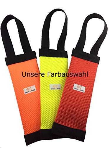 Dogs and More - Trainings-Dummy ’INTERAKTIV’ mit Leckerlifach/Futterdummy/Apportierbeutel (Standard, Orange)