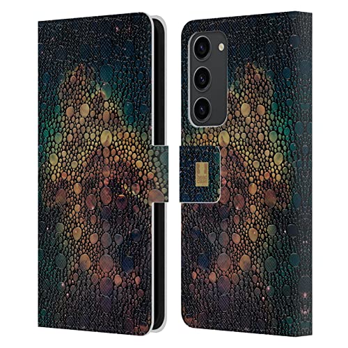 Housse Cuir Samsung Galaxy S23+ 5G Finition Galaxie Peau de Caméléon