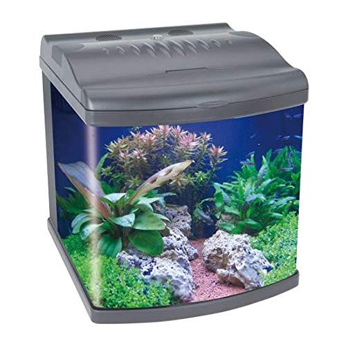 Boyu - Aquário Curvo Mt-50 / Mt-508A 80L Preto 220v
