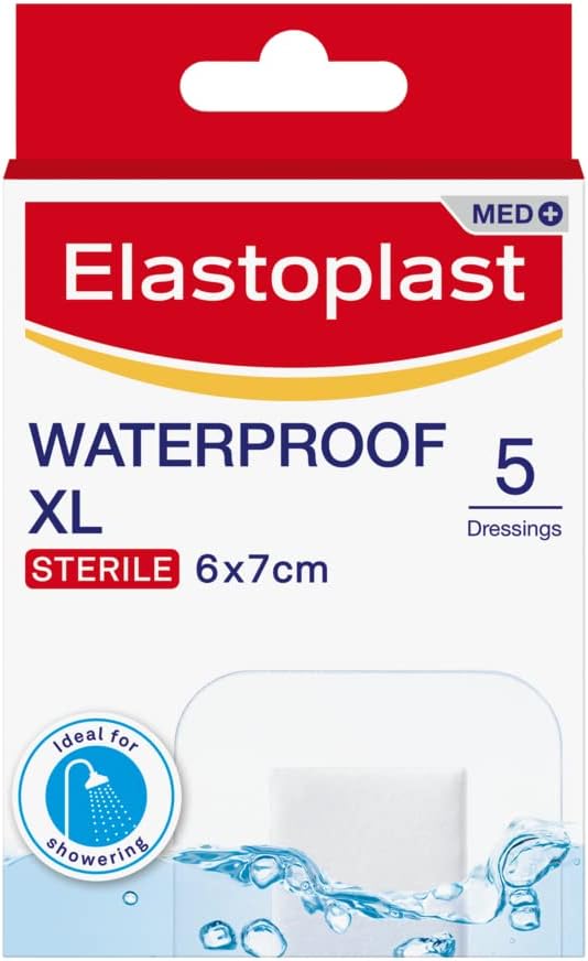 Elastoplast Waterproof XL Wound Dressings 5 Pack Health, Household & Personal Care