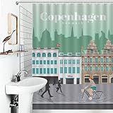 [Utilisations] Ce rideau de douche arbore un motif réaliste et éclatant grâce à une technologie d'impression numérique 3D avancée, offrant des couleurs vives et douces. Son design rehausse instantanément le style de votre salle de bain, créant une expérience de douche élégante, ludique et immersive, que ce soit à la maison, à l'hôtel ou dans tout autre espace.