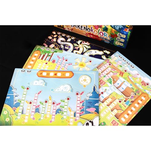 Takenokolor Juego de Mesa Familiar para 2-4 Jugadores miniatura 3