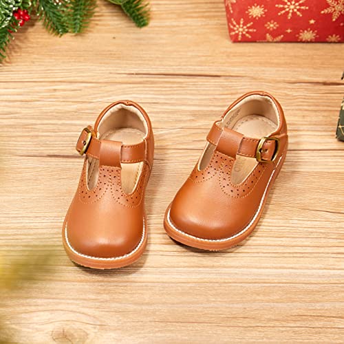 Image of Otter MOMO Toddler /Little Girls Mary Jane Slip-on School Uniform Party Dress Shoes