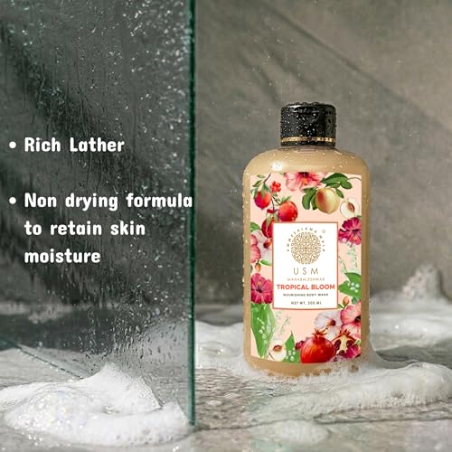 Image of Tropical Bloom Body Wash 300ml Shower Gel for Men Tan Removal Body Wash for Women