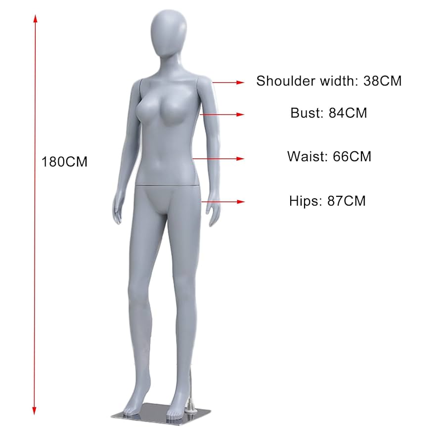 レディースマネキン 180cm ANAYI-2 トルソー ディスプレイ 婦人 レディースマネキン 180cm ANAYI-2 トルソー ディスプレイ 婦人
