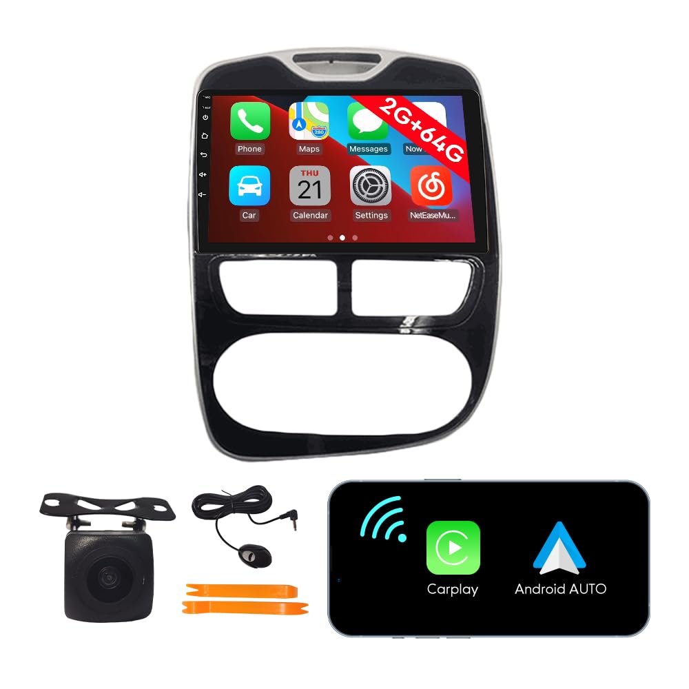 [2G 64G] Android Car Stereo FM Radio Carplay Android Auto 10.1