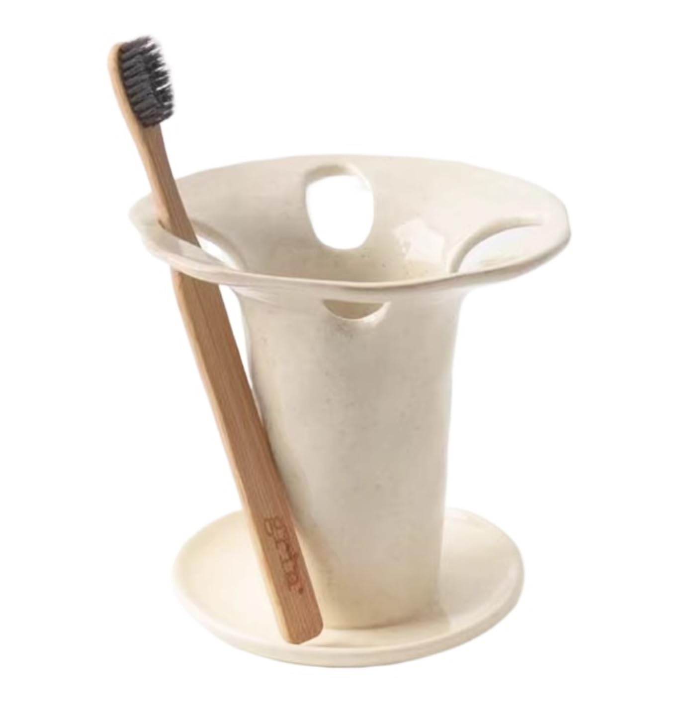 Organizer per Spazzolino da Denti Portaspazzolino in Ceramica Organizzatore for Spazzolino Supporto Decorativo da Bancone Accessori da Bagno