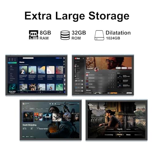 10 inch Tablet Android 15 Tablet PC, 10.1" Android Tablets DDR4 8GB RAM(5GB Expand) 32GB ROM 2MP+8MP Dual Camera 5G WiFi-6 BT Support 1TB Expand 10 in IPS 6000mAh Battery Powerful Performance Tablets - Image 5