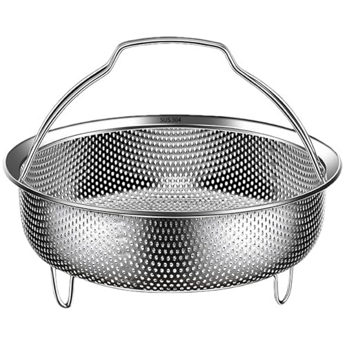 Genérico Cesta de Vapor de Acero Inoxidable - Inserto de Vapor para Olla | Inserto de de cocción de de Acero, I Washer de Viaje de para cocinas de, Bandeja de Amor