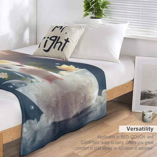 Couverture polaire cochon mignon, cadeau idéal pour lit et canapé doux - 7