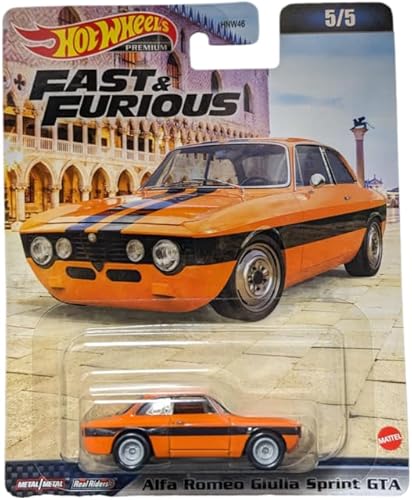 Miniatura 1 de Hot Wheels HKD29 Fast and Furious - Alfa Romeo Julia Sprint GTA [3 años en adelante]