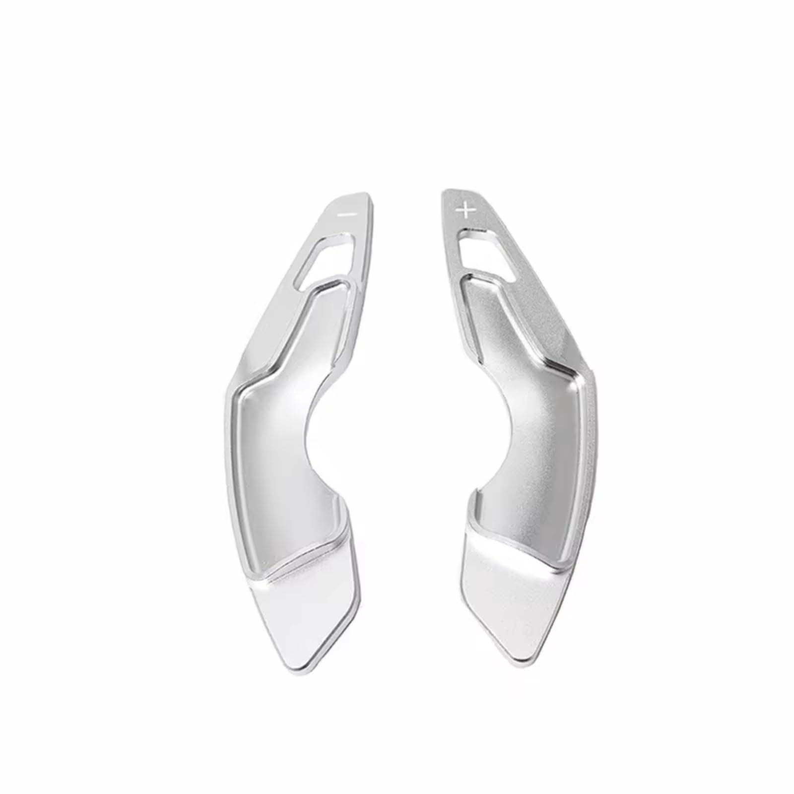 ZTGUIOQ Paddle Shifter Extensions Compatible with Lexus for is 2013 2014 2015 2016 2017 Car Steering Wheel Shift Paddles Extension Shifter Sticker(Silver)