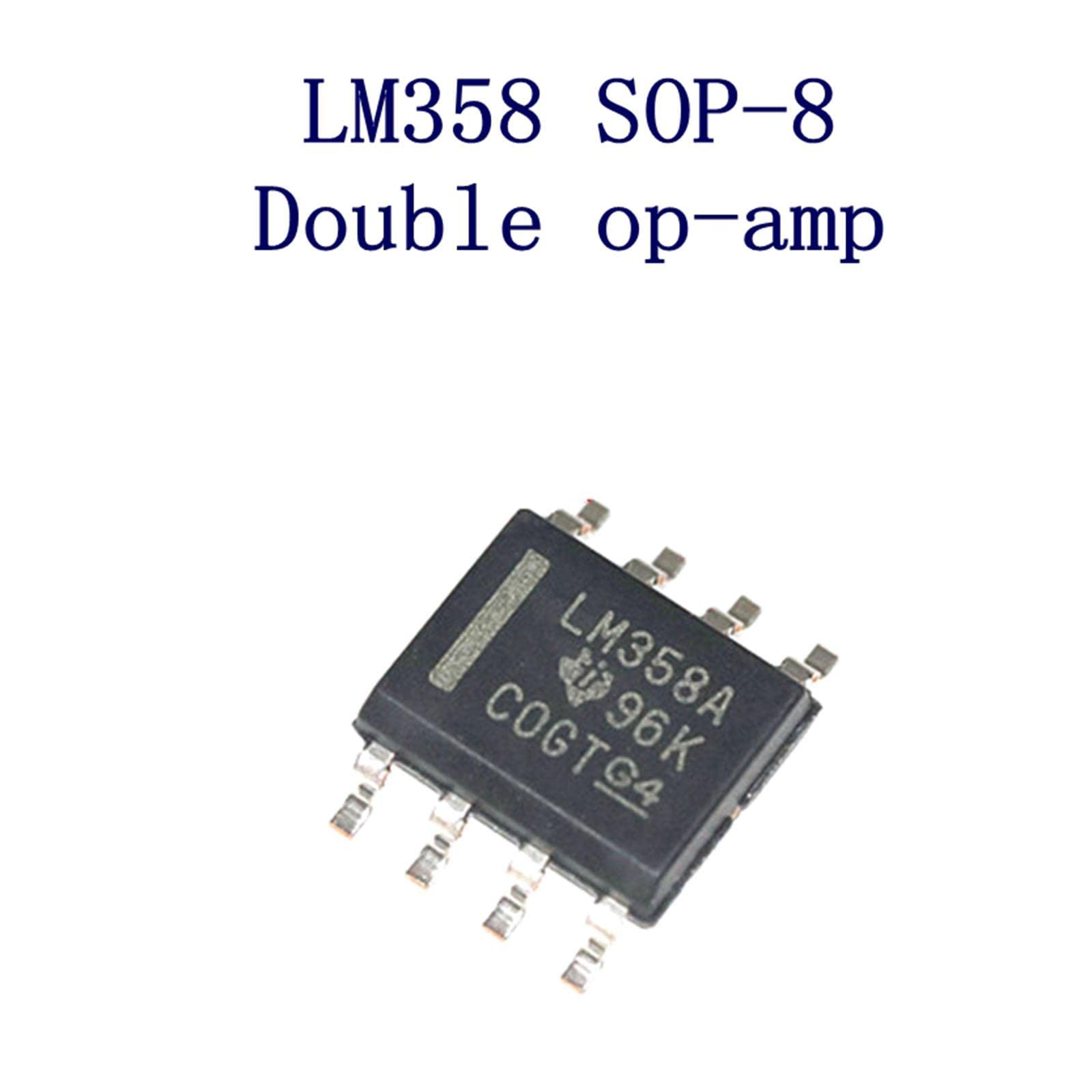 2X Kit Fai da Te con Doppio Amplificatore Operazionale LM358 da 20 Pezzi