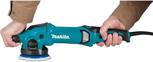 Miniatura 3 de Makita PO5000C Pulidora de órbita aleatoria de doble acción de 5 pulgadas