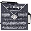 Bonus daughter gifts from stepdad or stepmom with heartfelt message elegant box valentines day gifts for stepdaughter to my bonus daughter necklace on birthday graduation more  urban country home decor