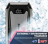 sirecosy Battery Jump Starter 2400 Amp 22000mAh Car Jump Starters for up to 7.0L Gas and 6.5L Diesel Engines Portable Jump Starter Battery Pack 12V Lithium Jump Box Grey - 6
