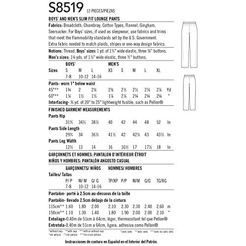 SIMPLICITY CREATIVE CORP S-L/XS-XL Simplicity Pattern4