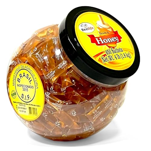 Beelife Miel Pura Cruda sin Filtrar Pack 450 Sobres