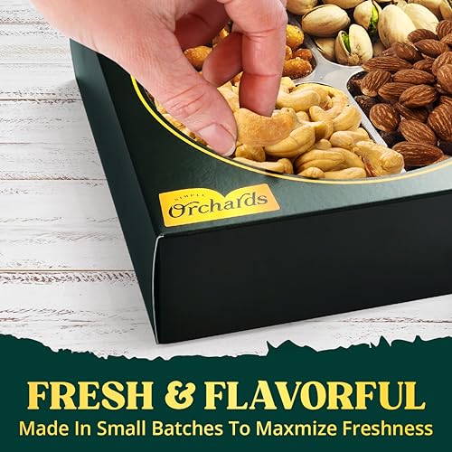Simple Orchards Nuts Gift Basket - Gift Basket Of Cravings Gourmet Nuts Collection thumb #3