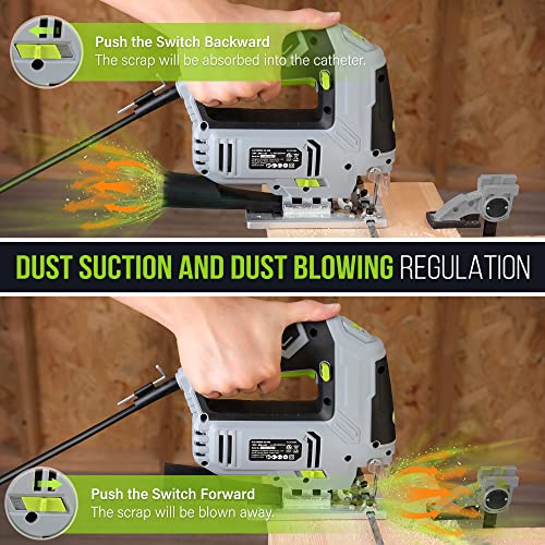 WORKPRO Seghetto Alternativo 850W, 3000 giri/min