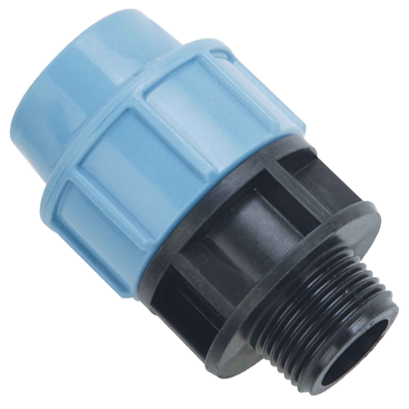 PE Rohr Verbinder Set 25mm - 5-teiliges Kit Für Wasserleitungen & Bewässerung