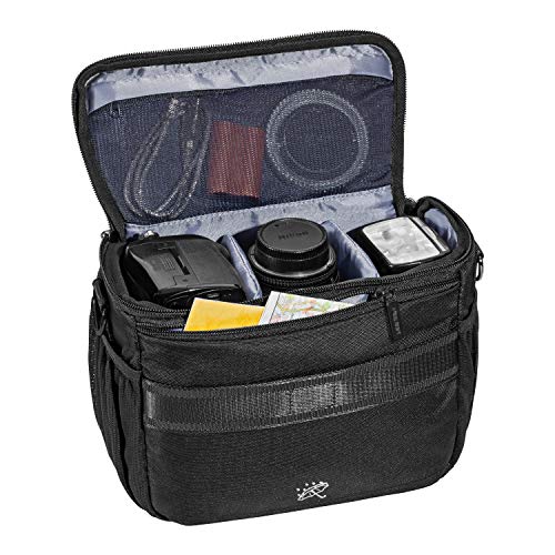 Housse appareil photo reflex PEDEA noir pour Canon EOS et Nikon D - 6