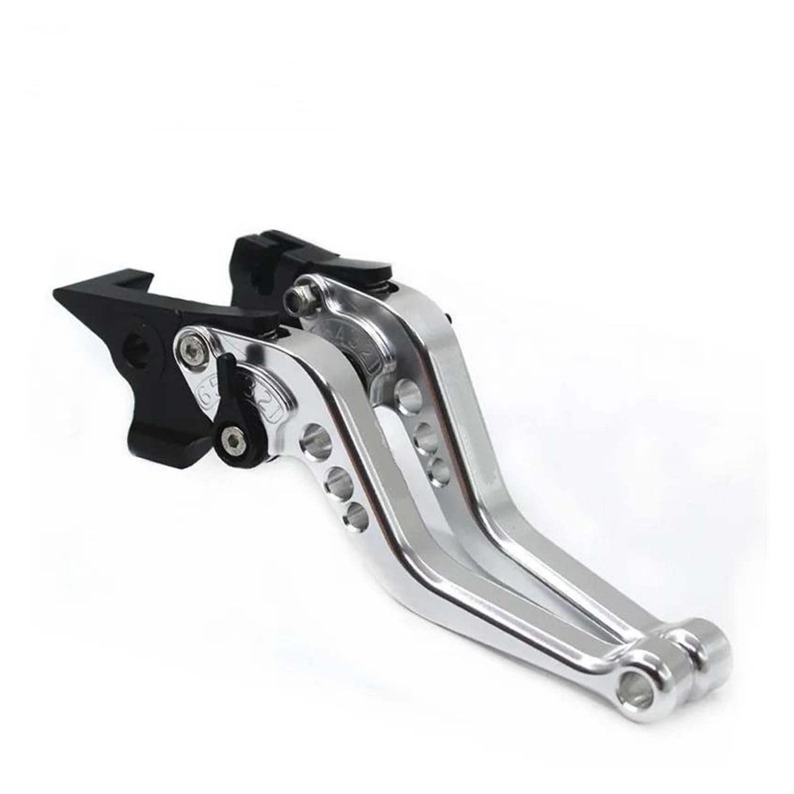 Usqbuzhhk Silver Brake Clutch Lever For Trident 660 For Trident660 2021 2022 Motorcycle Accessories Adjustable Clutch Brake Levers(Silver)