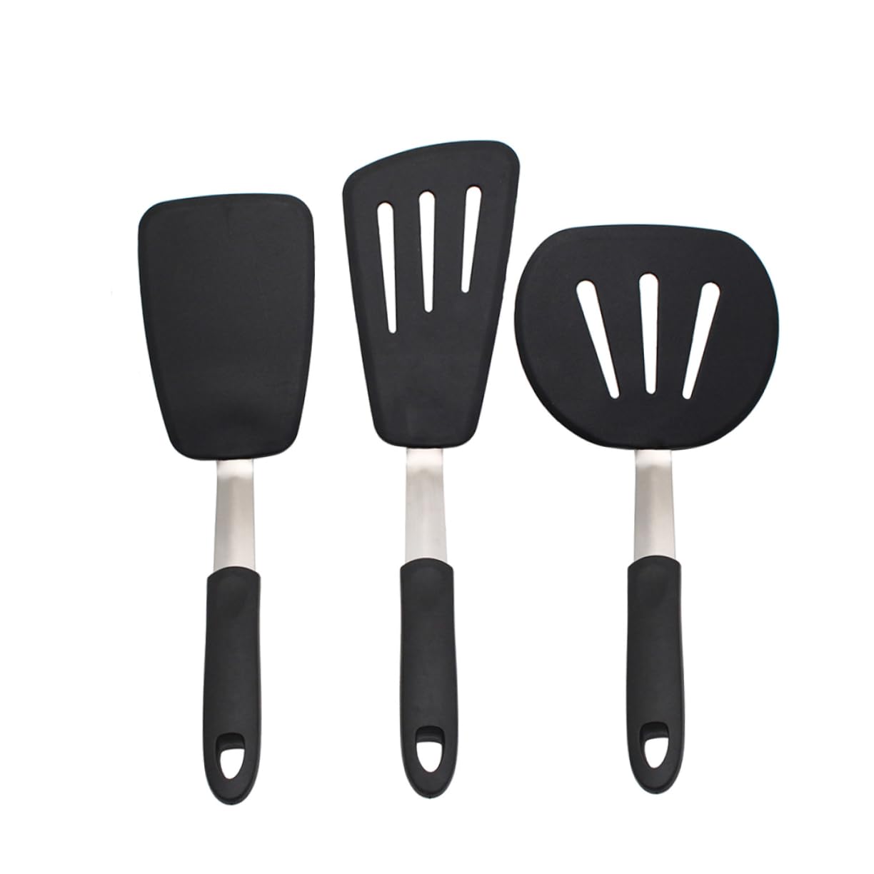 LIFKOME 3pezzi Spatole in Silicone per Cucina da Cucina in Silicone per Biscotti Utensili da Spatole per Bistecche per Uso Domestico e Ristoranti