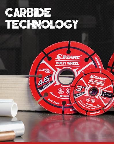 Disque à bois meuleuse EZARC pour couper le plâtre et le bois avec clous
