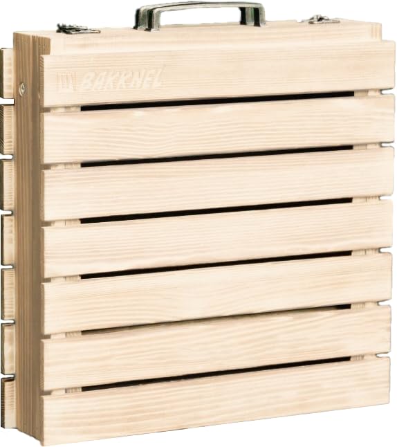 キャンプ　フォールディング ウッド テーブル BAKKNEL 折り畳みテーブル Amazon.co.jp: フォールディング ウッド テーブル BAKKNEL BN