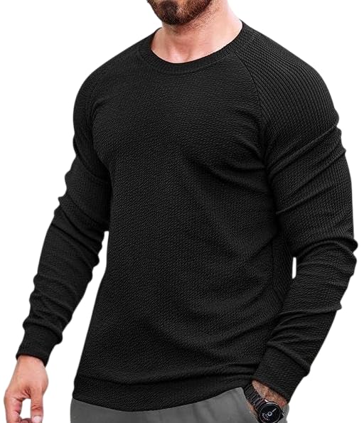 Image of Mens Stripes Full Sleeve Polycotton Tshirt| Comfortable, Lightweight,Breathable, Skin Friendly