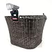 KLICKfix 0397LC Kunststoffclip Light Clip, Schwarz, One Size