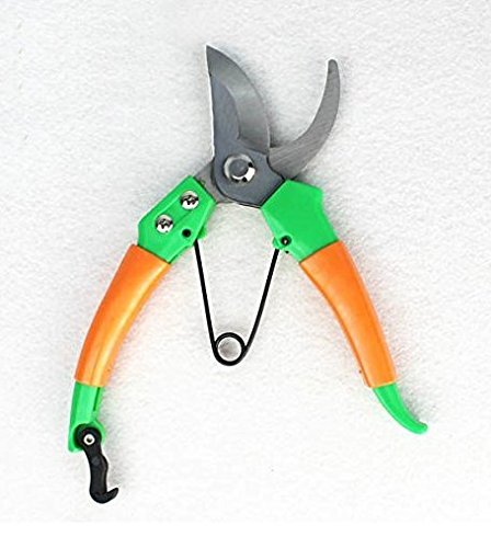 Nalmatoionme Professional High-Carbon Iron Pruning Shears Scissors for Garden Tool