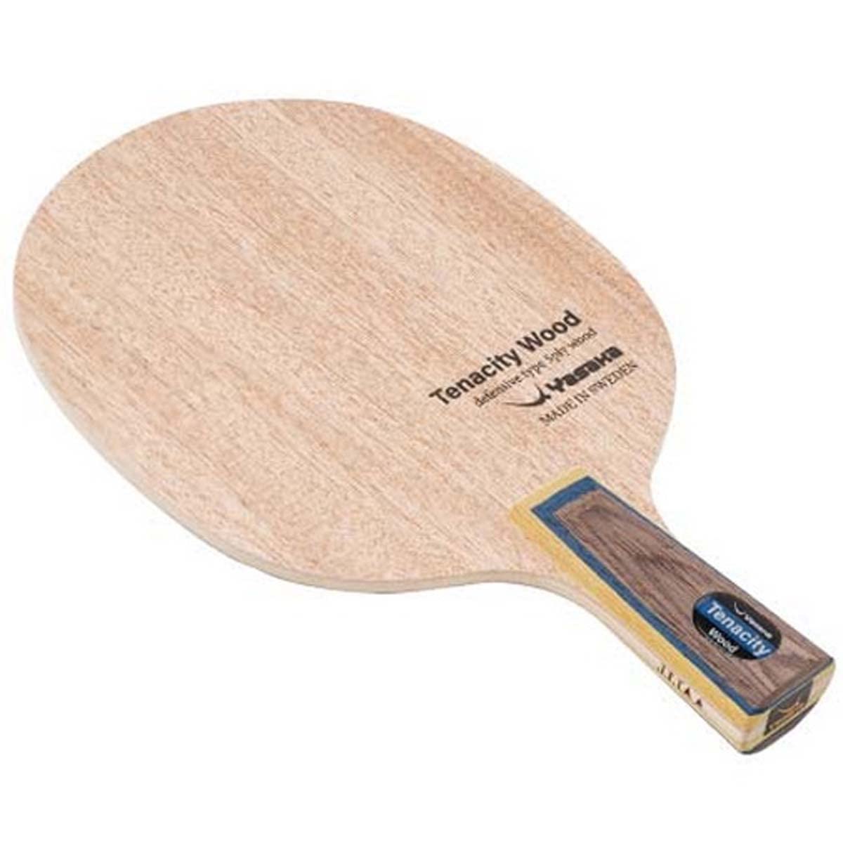 Yasaka YR206 Table Tennis Racket, Tenacity Wood, Pen Holder Racket, Chinese Style, All Round, J.T.T.A Certified