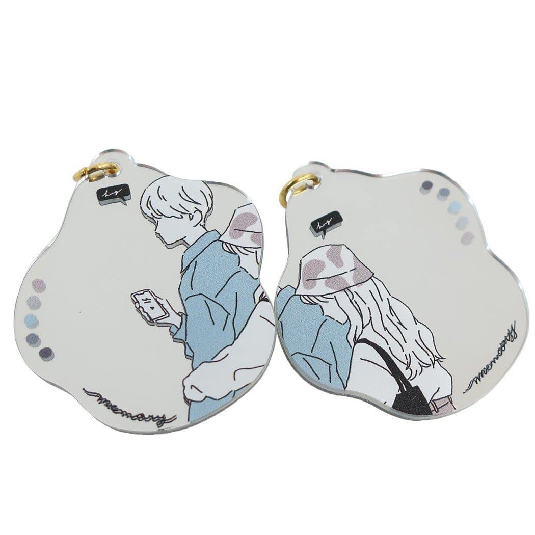 Amazon.co.jp: キーホルダー[ミラー アクリルチャーム]メモリー