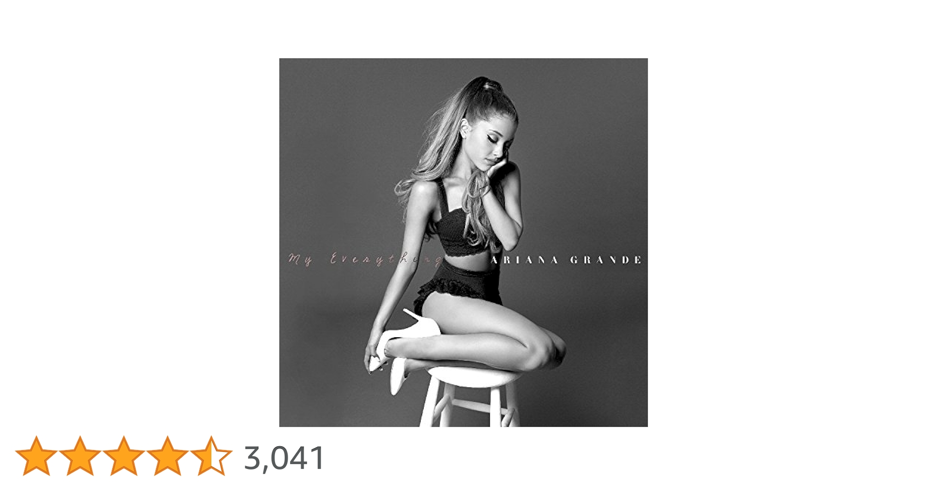 Amazon.co.jp: マイ・エヴリシング(通常盤) - アリアナ