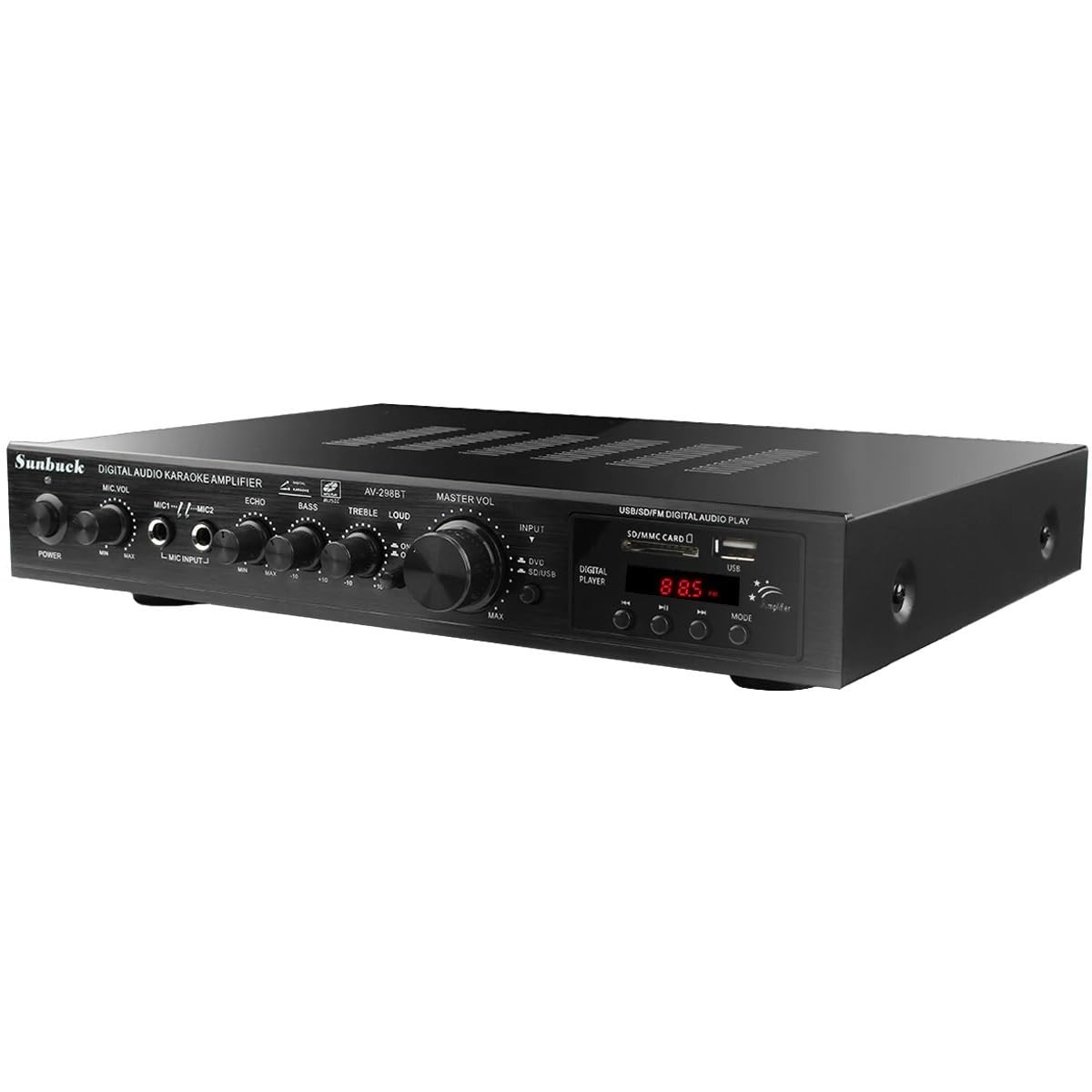 720W 5 Channel Bluetooth HiFi Stereo Amplifier LED Digital Karaoke Amplificador Car Audio Home Cinema Home Theater Amplifiers