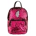 Style.Lab Magic Sequin! Reversible Pink to Silver Mini Backpack, Multicolor